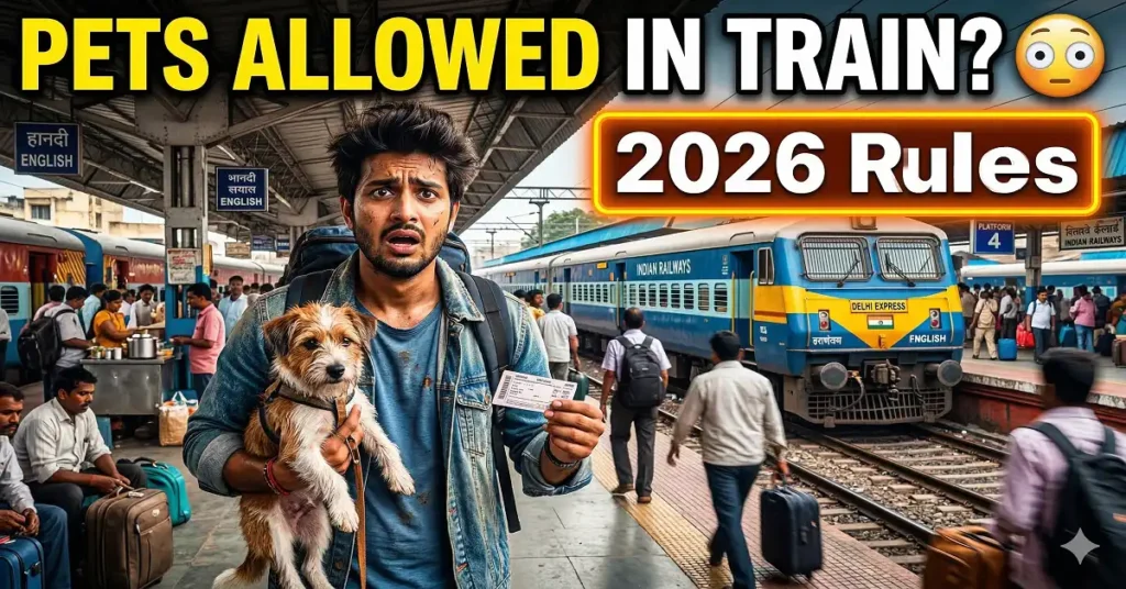 Travelling with Pets in Indian Railways